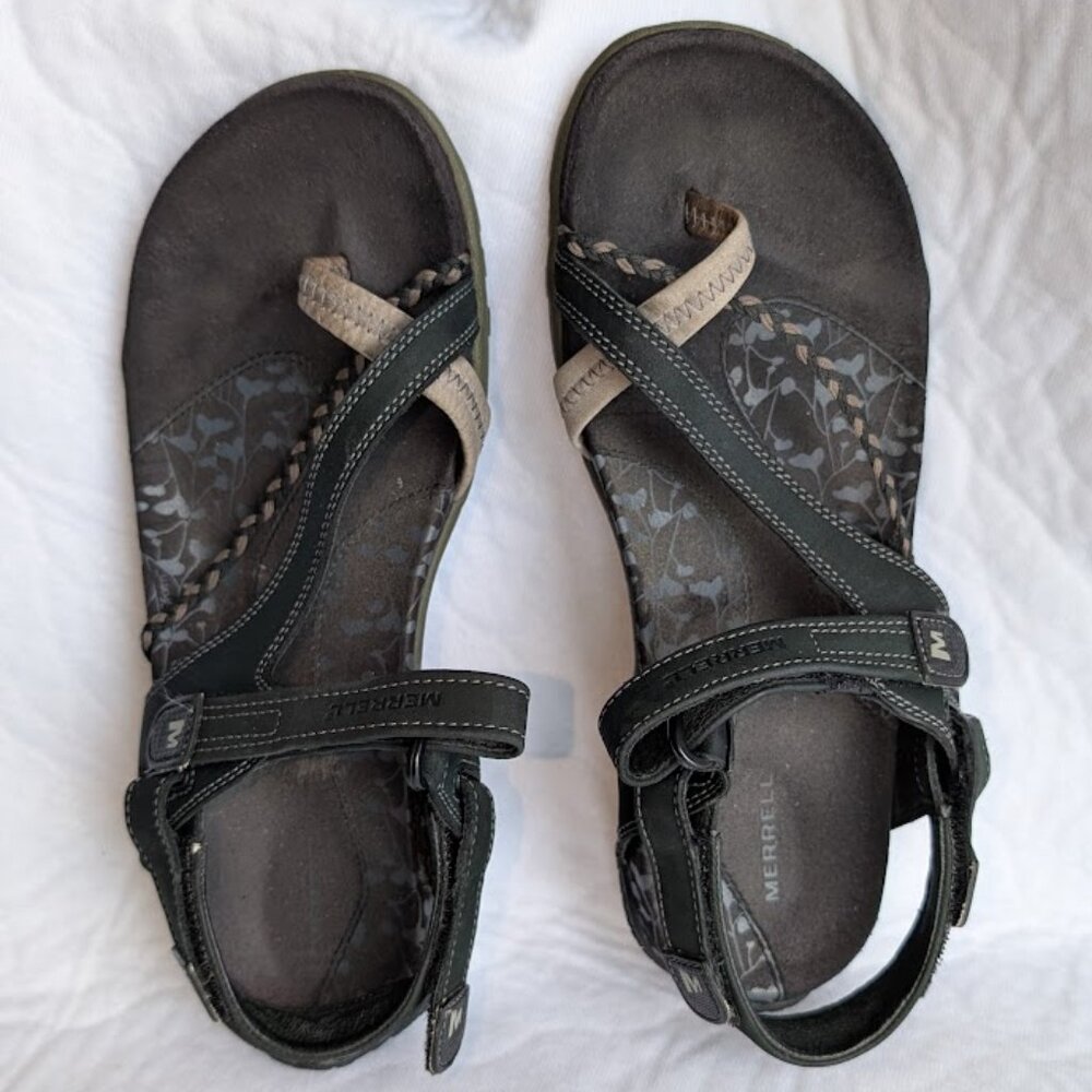 Merrell Siena Black Performance sandals Size 8 Black